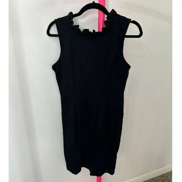 NORDSTROM RACK RUFFLE NECK DRESS- SIZE M - Picture 2 of 5